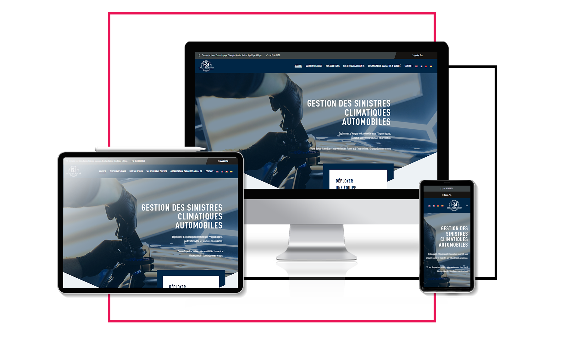 site-web-professionnel-hail-handling-services interface site web hail handling services